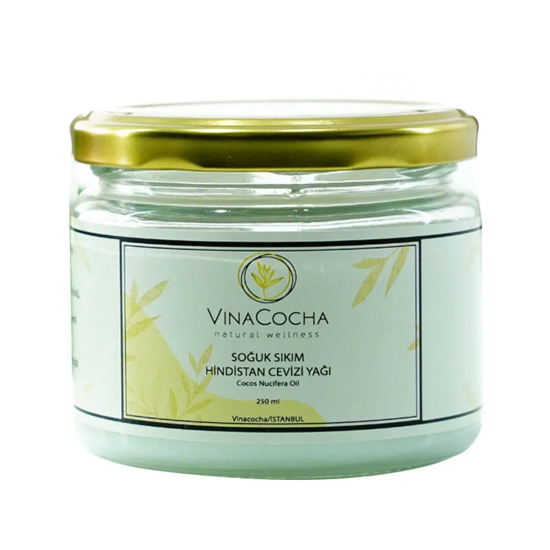 Vinacocha Soğuk Sıkım Hindistan Cevizi Yağı 250 ml