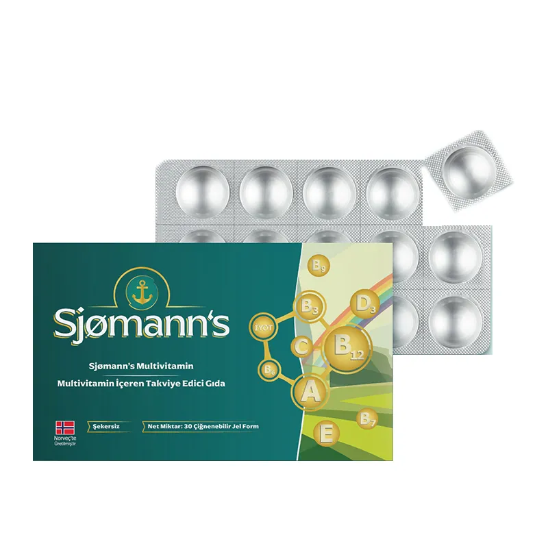 Sjomann’s Multivitamin İçeren Takviye Edici Gıda 30 Adet Çiğnenebilir Jel Form