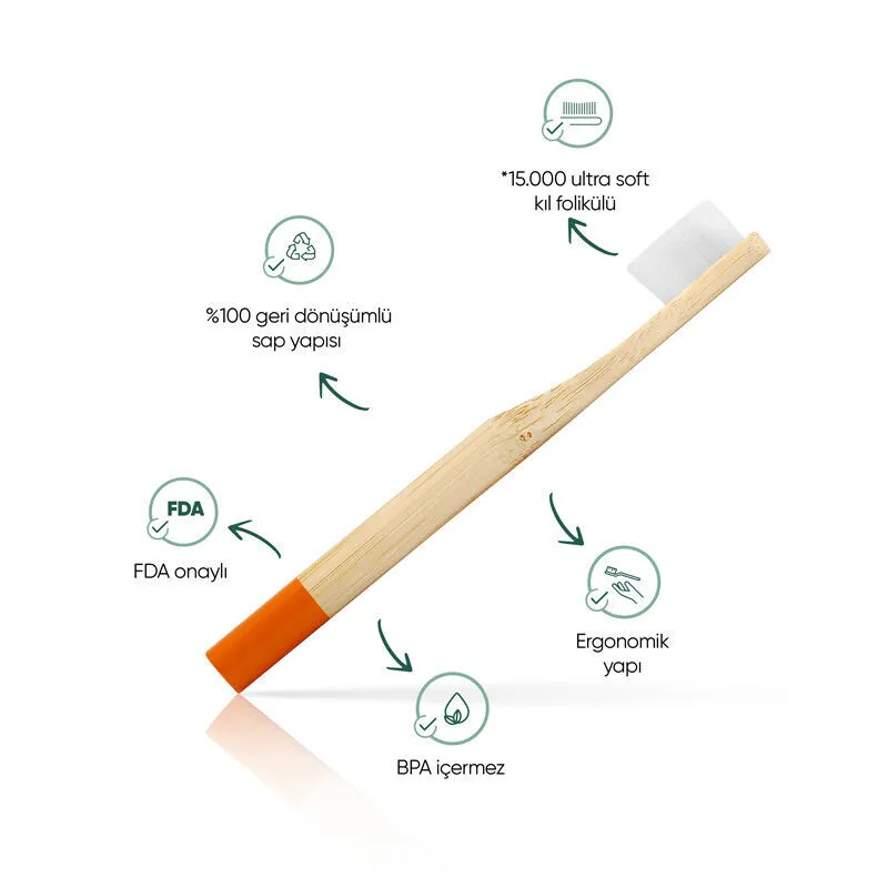 T-Brush Nano Beyaz Çocuk Diş Fırçası Ultra Soft 1 adet