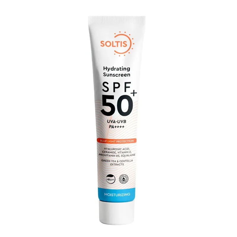 Soltis Nemlendirici Ultra Hafif Güneş Koruyucu Krem SPF50+ 50 ml