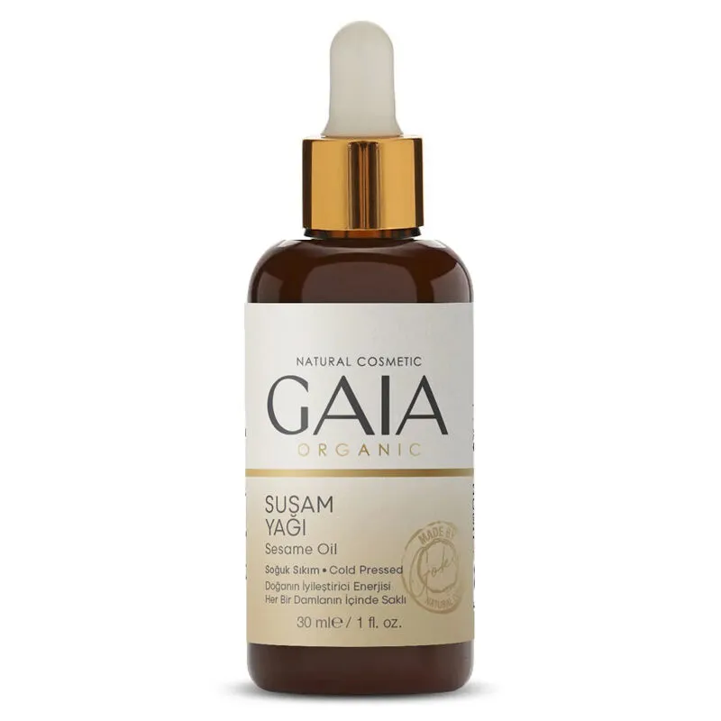 Gaia Organic Soğuk Sıkım Susam Yağı 50 ml