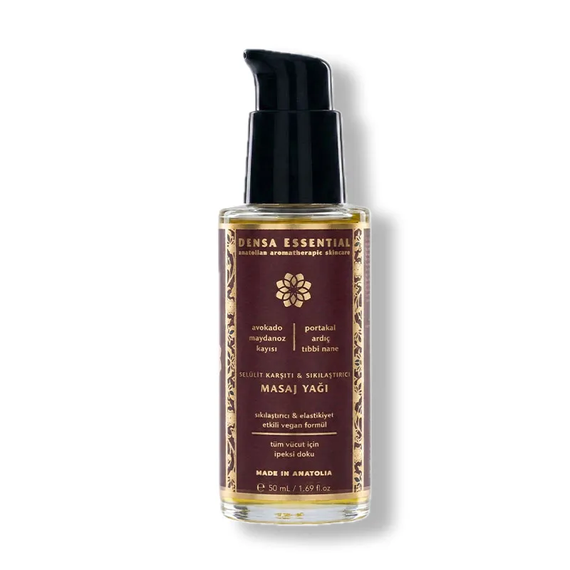 Densa Essential Selülit Karşıtı ve Sıkılaştırıcı Masaj Yağı 50 ml