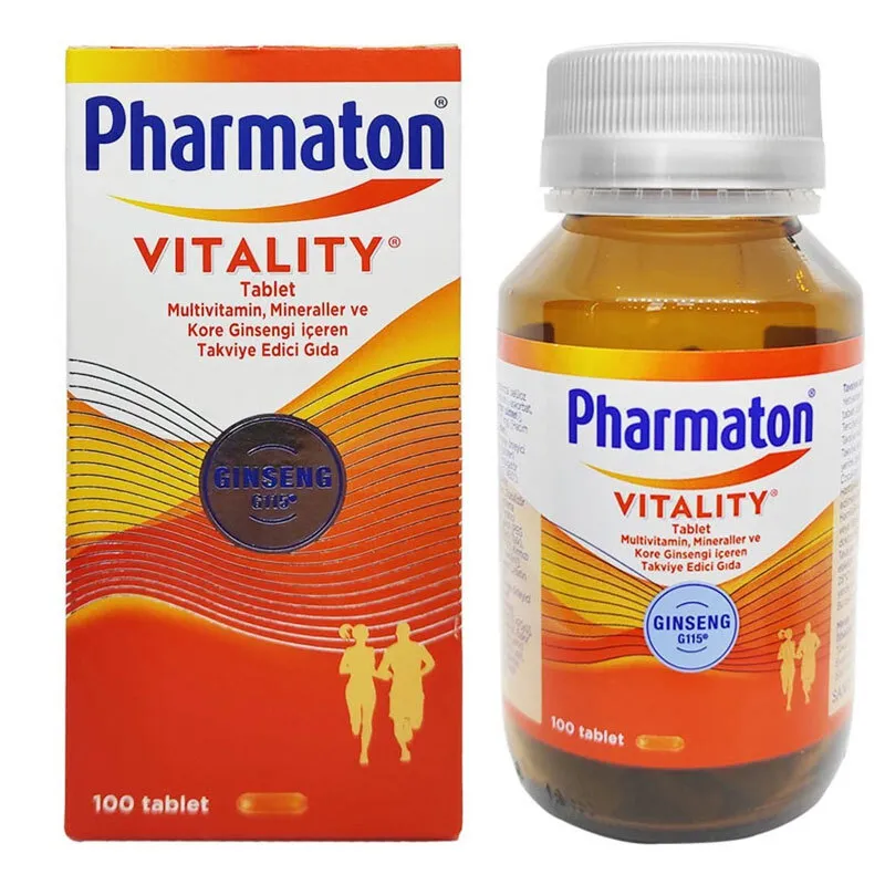 Pharmaton Vitality 100 Kapsül - Takviye Edici Gıda