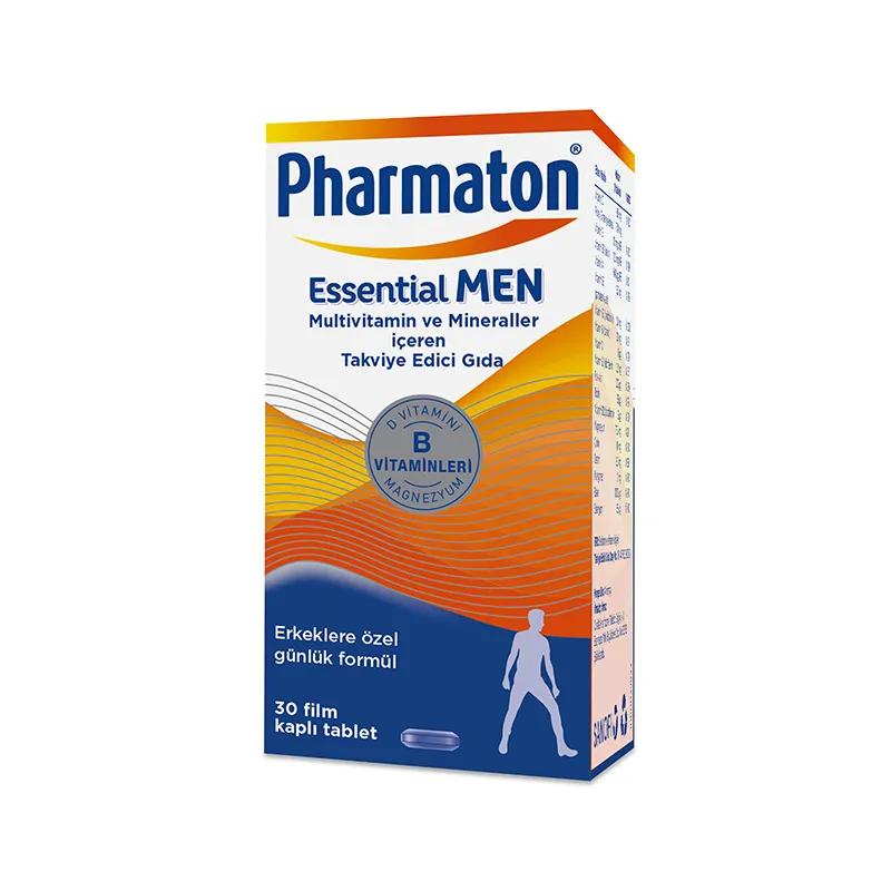 Pharmaton Essential Men Takviye Edici Gıda 30 Tablet