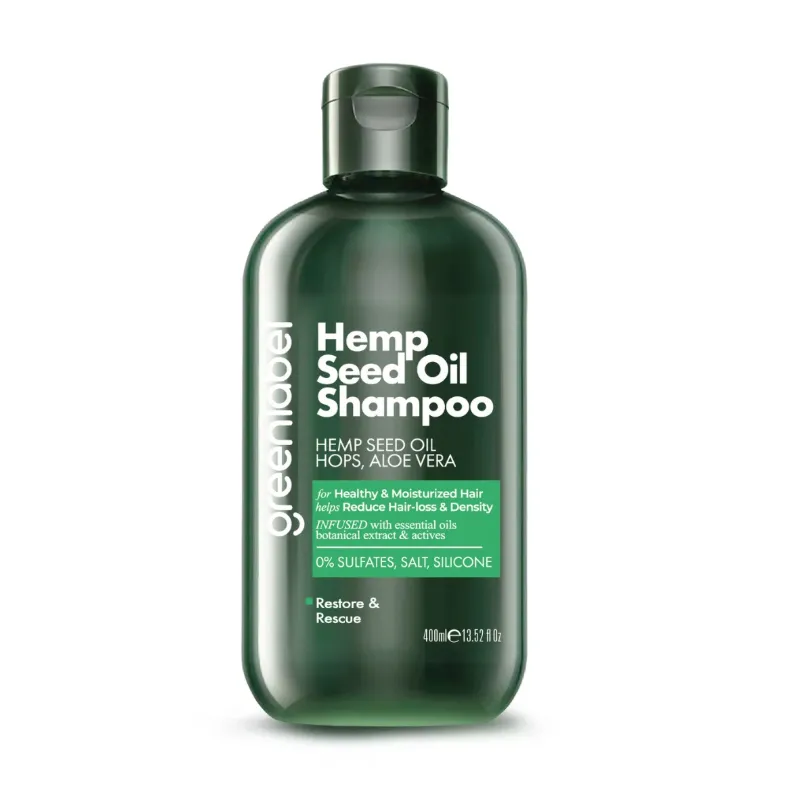 Greenlabel Kenevir Özlü Şampuan 400 ml