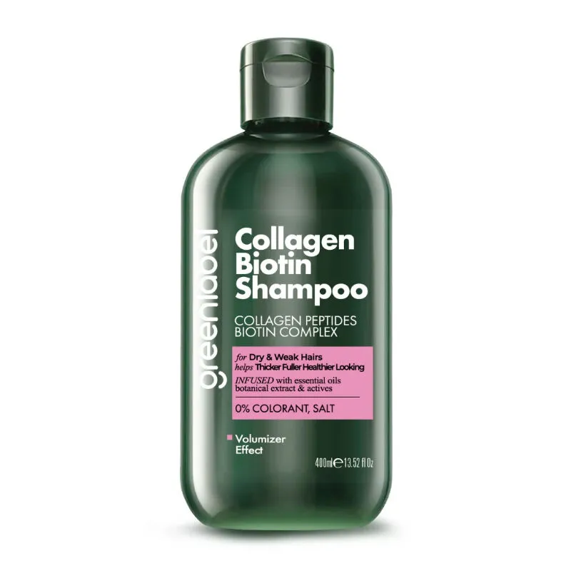 Greenlabel Biotin ve Kolajen At Kuyruğu Şampuanı 400 ml