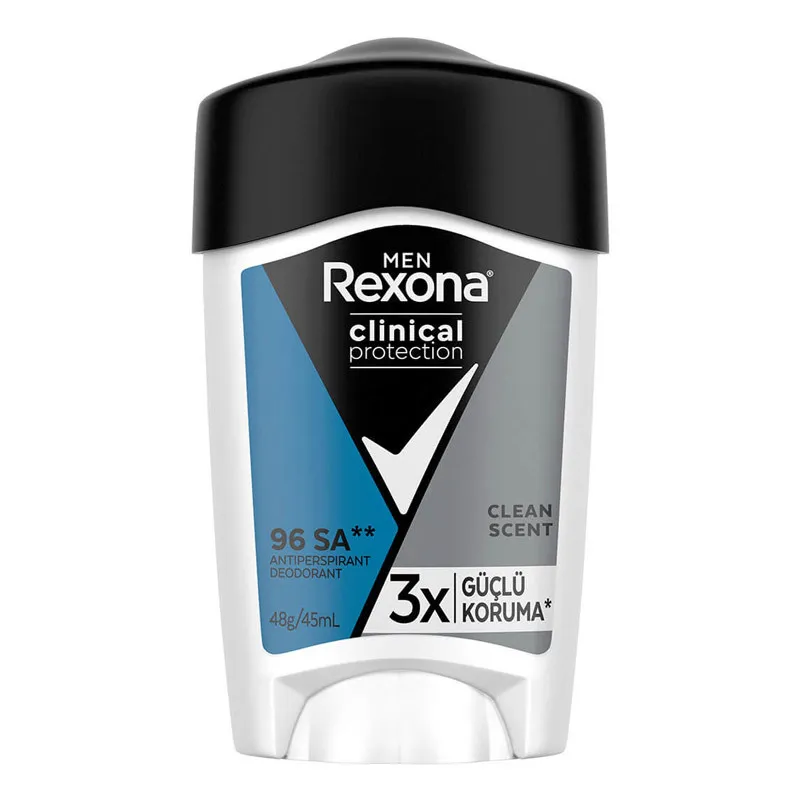 Rexona Men Clinical Protection 96 Saat Antiperspirant Deodorant 45 ml