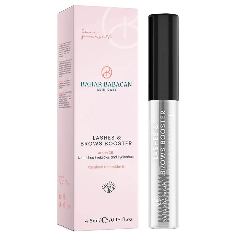 Bahar Babacan Argan Yağ Besleyici Güçlendirici Etkili Kaş ve Kirpik Serumu 5 ml
