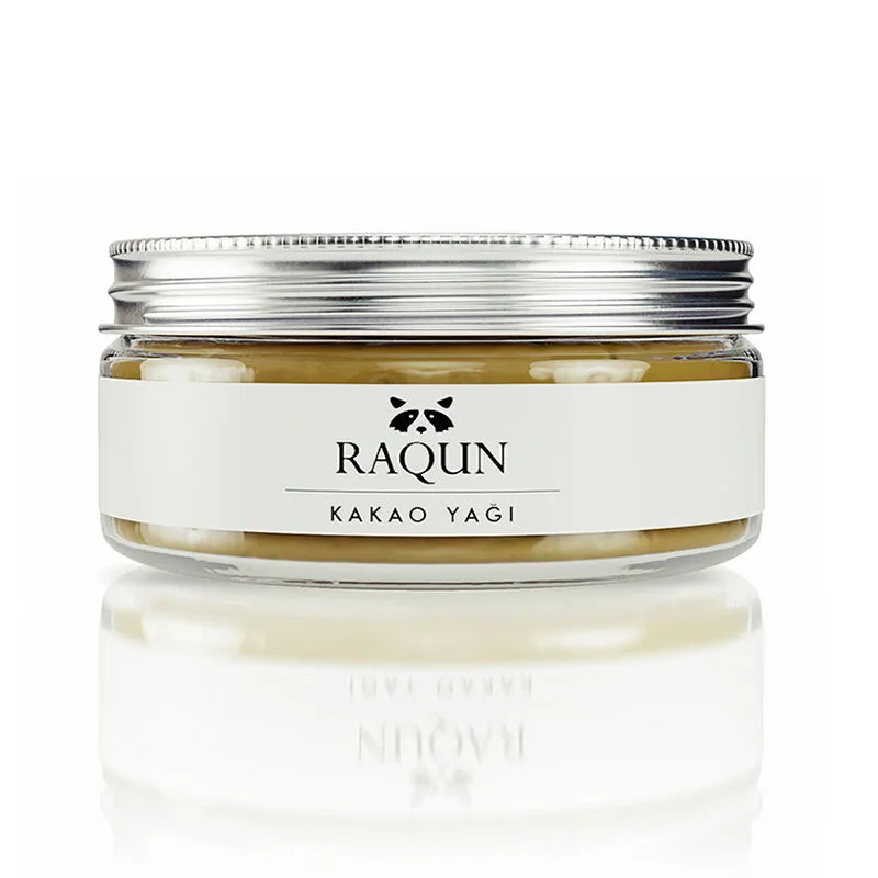 Raqun Soğuk Sıkım Kakao Yağı 50 ml