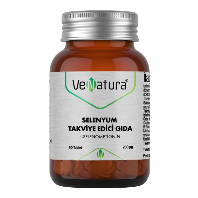 VeNatura Selenyum Takviye Edici Gıda 90 Tablet