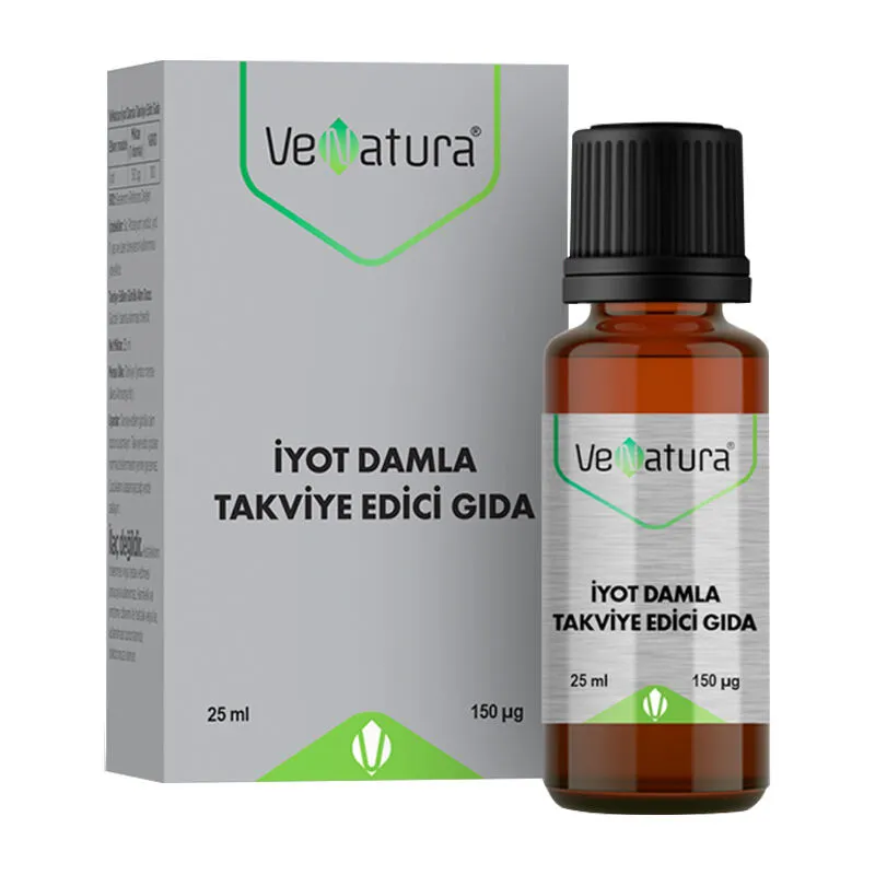 Venatura İyot Damla Takviye Edici Gıda 25 ml
