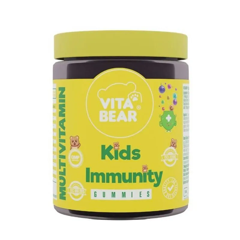 Vita Bear Multivitamin Immunity Vitamin Kompleks İçeren Takviye Edici Gıda 60 Çiğnenebilir Jel Form
