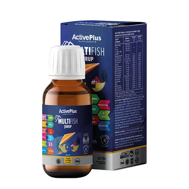 ActivePlus Multifish Takviye Edici Gıda 150 ml