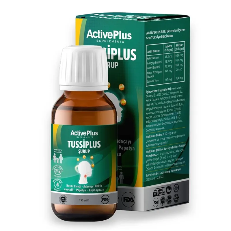 ActivePlus TussiPlus Şurup 150 ml