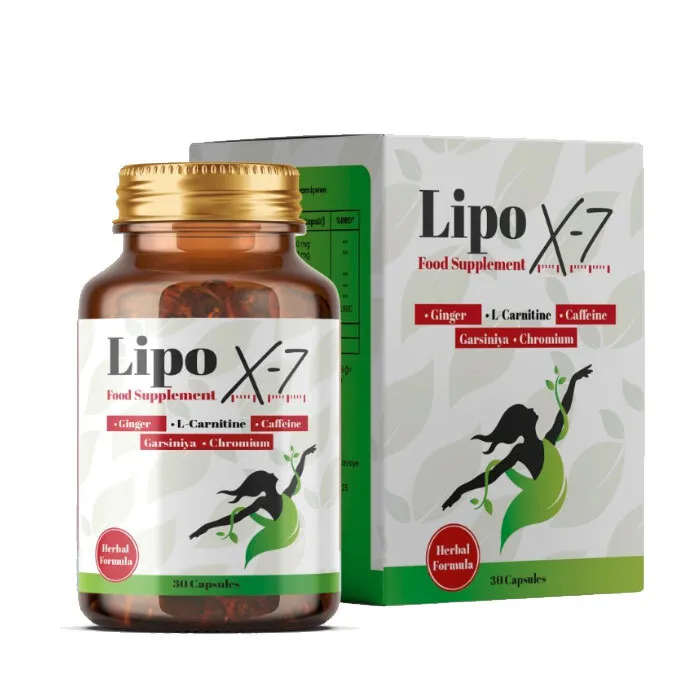 Lipo X-7 Takviye Edici Gıda 30 Kapsül