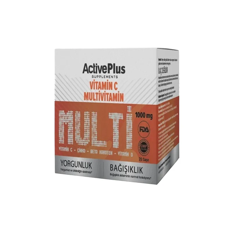 Active Plus Vitamin C Multivitamin 20 Saşe