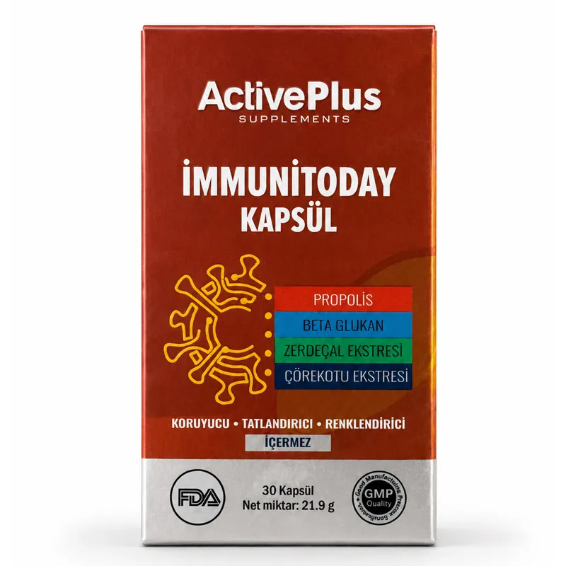 Active Plus Immunitoday Takviye Edici Gıda 30 Kapsül