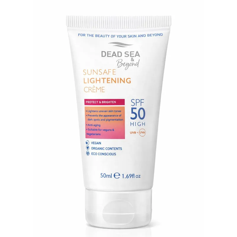 Dead Sea Beyond Sunsafe SPF50 Aydınlatıcı Leke Karşıtı Krem 50 ml