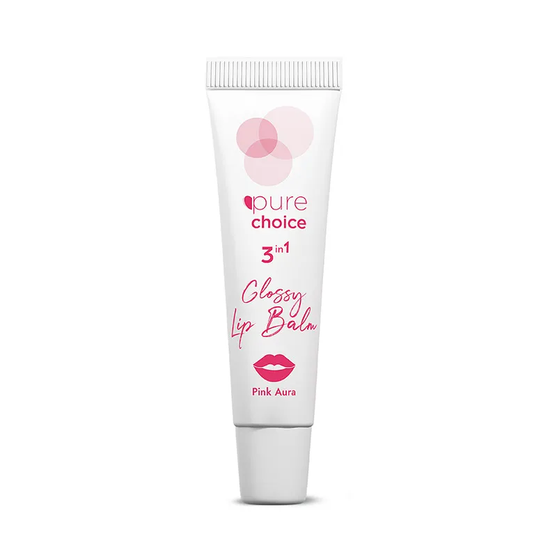 Pure Choice Parlatıcı 3in1 Glossy Lip Balm - Pink Aura 10 ml