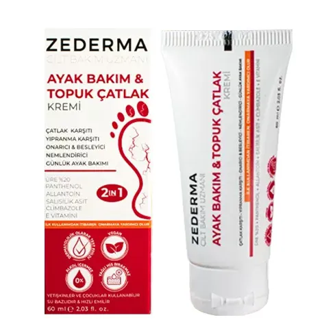 Zederma Ayak Bakım ve Topuk Kremi 60 ml