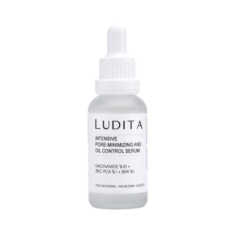Ludita Gözenek ve Siyah Nokta Görünümünü Azaltmaya Yardımcı Serum 30 ml