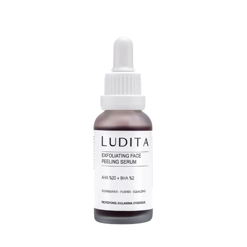 Ludita Cilt Tonu Eşitleyici Yüz Peeling Kırmızı Serum 30 ml