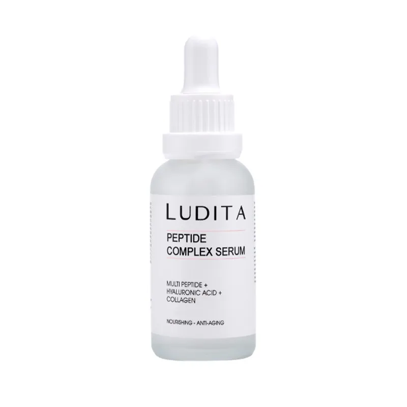 Ludita İnce Çizgi ve Kırışıklık Karşıtı, Yoğun Nemlendirici Peptit Kompleks Serum 30 ml
