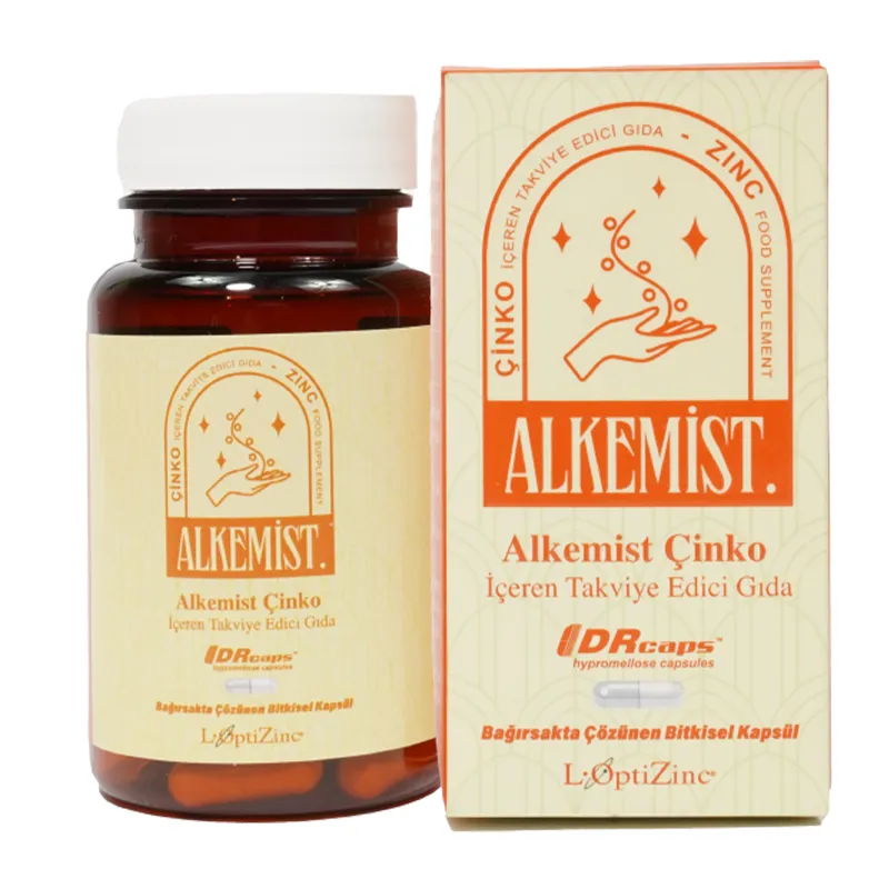 Alkemist Çinko İçeren Takviye Edici Gıda 60 Kapsül