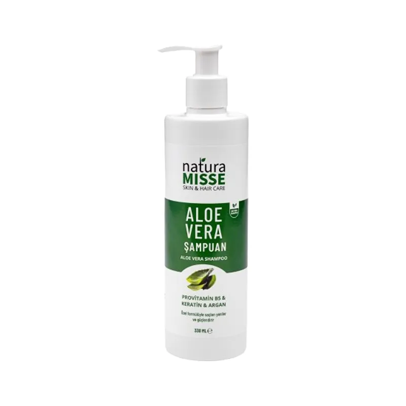 NaturaMisse Aloe Vera Doğal Şampuan 330 ml