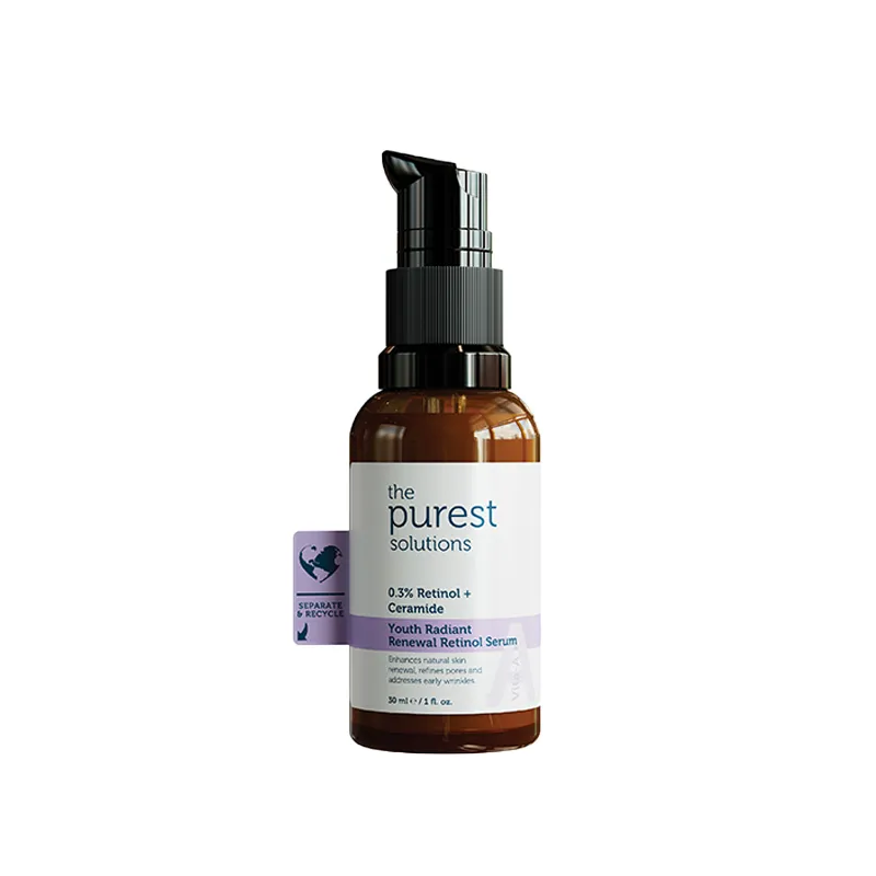 The Purest Solutions Yaşlanma ve Kırışıklık Karşıtı Retinol Gece Serumu 30 Ml