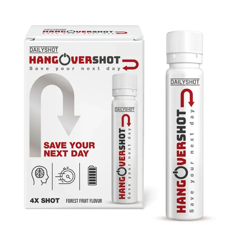 DailyShot HangoverShot Well Works Hanver 25x 4ml Shot