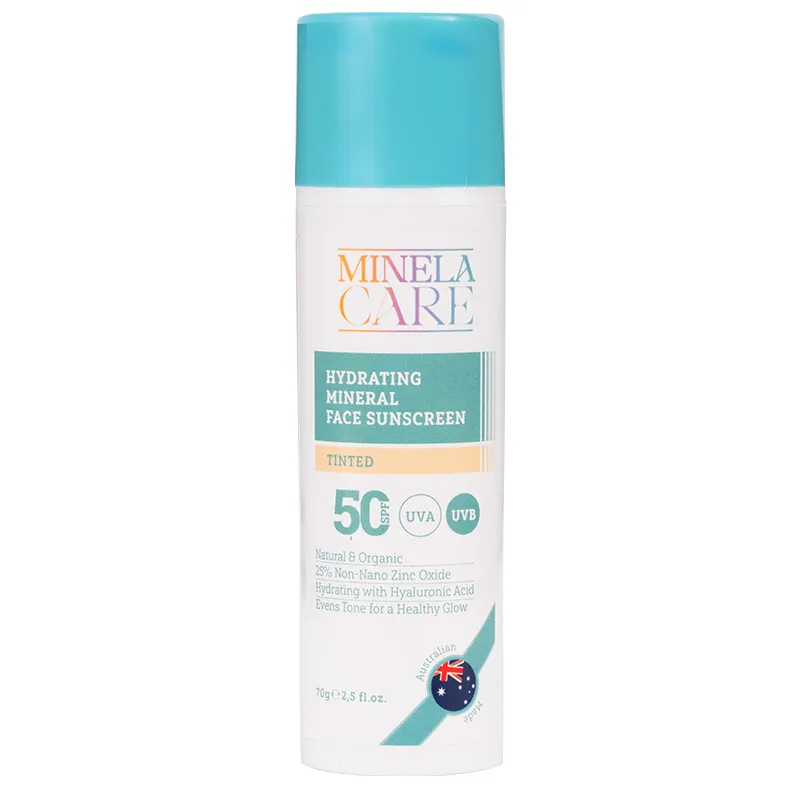 ​Minela Care Spf 50 Renkli Nemlendirici Yüz Güneş Kremi 70 gr