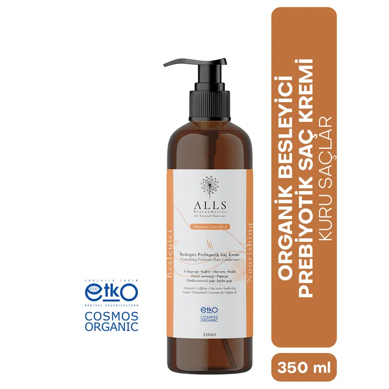 Alls Biocosmetics Organik Besleyici Prebiyotik Saç Kremi 350 ml