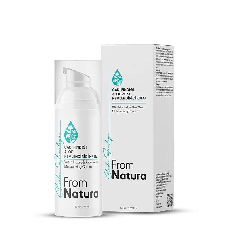 From Natura Cadı Fındığı Aloe Vera Nemlendirici Krem 50 ml