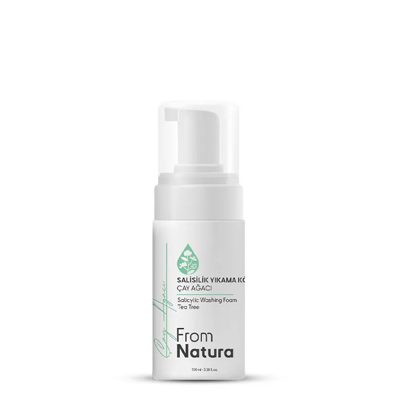 From Natura Çay Ağacı ve Salisilik Asit Yıkama Köpüğü 100 ml