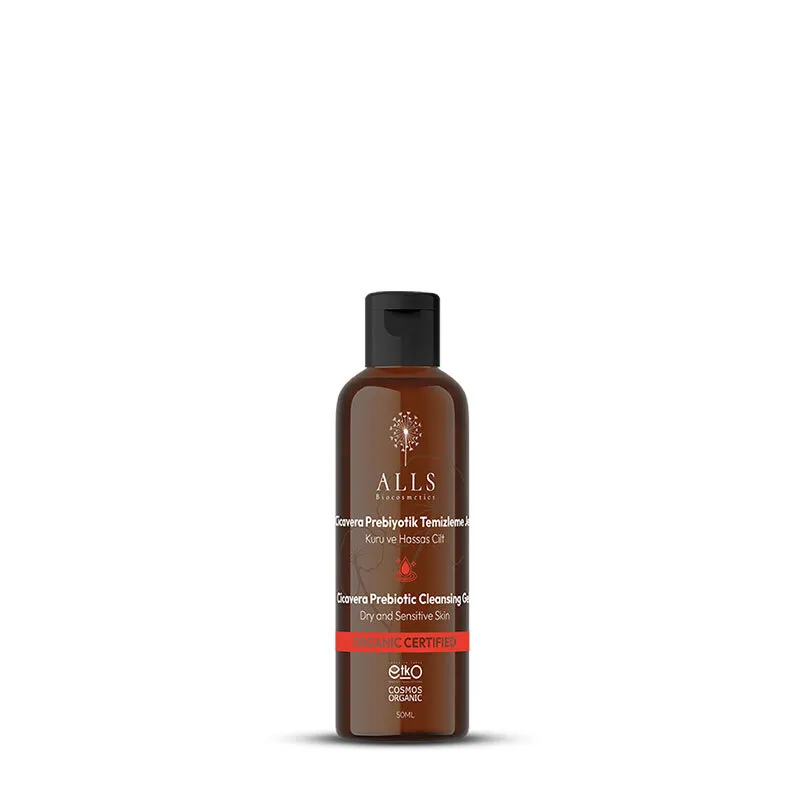 Alls Biocosmetics Organik CicaVera Prebiyotik Temizleme Jeli 50 ml