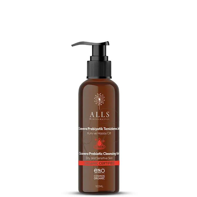 Alls Biocosmetics Organik CicaVera Prebiyotik Temizleme Jeli 100 ml