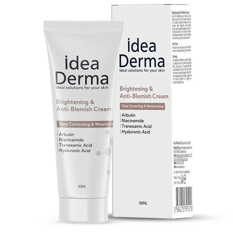 İdea Derma Aydınlatıcı ve Leke Karşıtı Bakım Kremi 50 ml