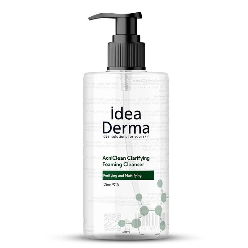 İdea Derma AcniClean Clarifying Foaming Cleanser 330 ml