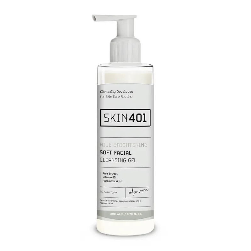 Skin401 Rice Brightening Soft Facial Cleansing Gel 200 ml