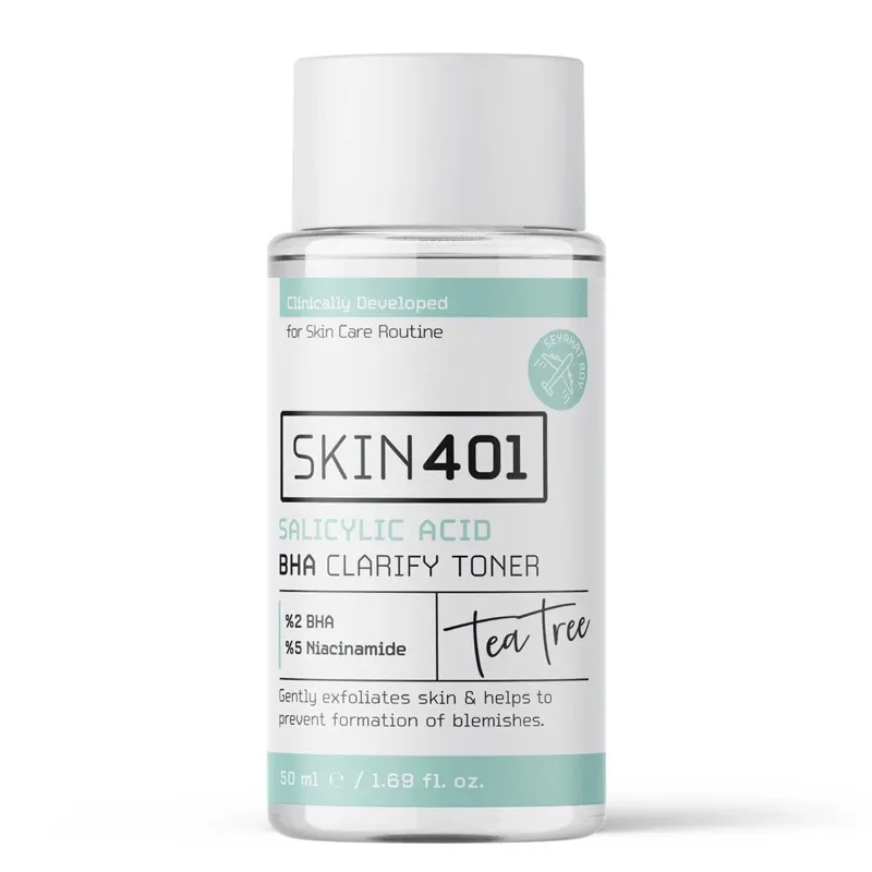 Skin401 %2 Salisilik Asit BHA Tonik 50 ml (Seyahat Boy)