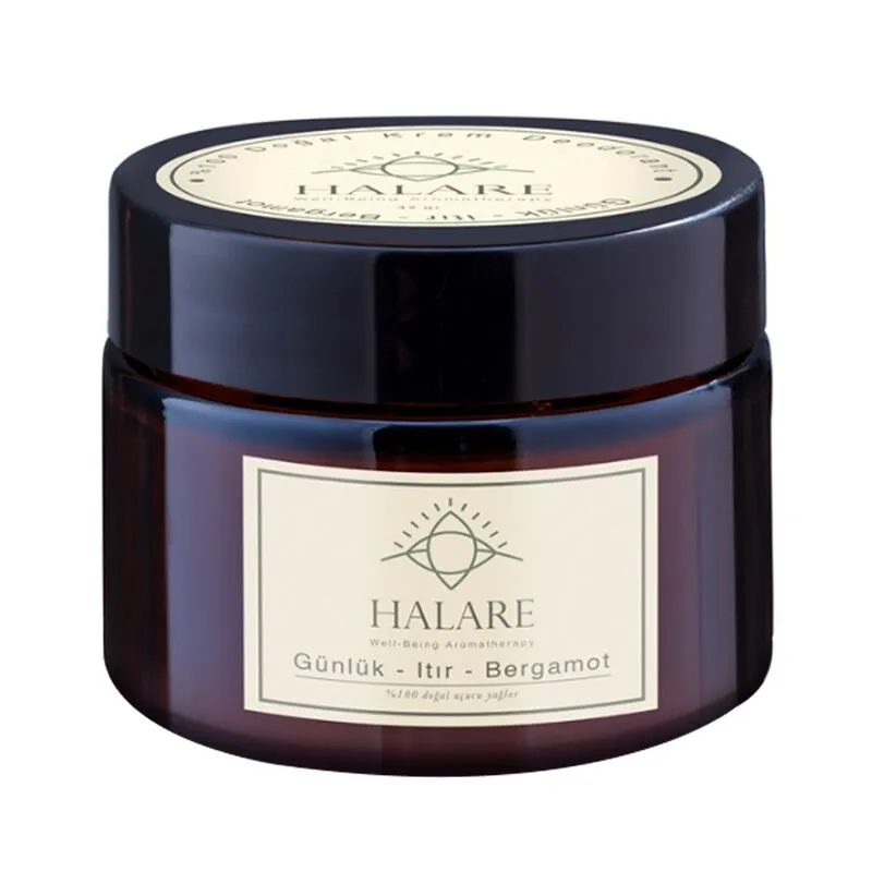 Halare Aromatherapy Doğal Krem Deodorant (Günlük - Itır - Bergamot) 45 gr.