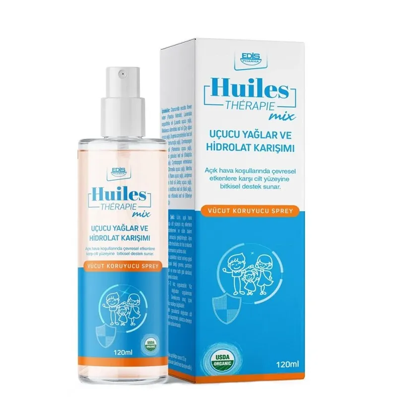 Edis Pharma Huiles Uçucu Yağlar ve Hidrolat Karışımı 120 ml
