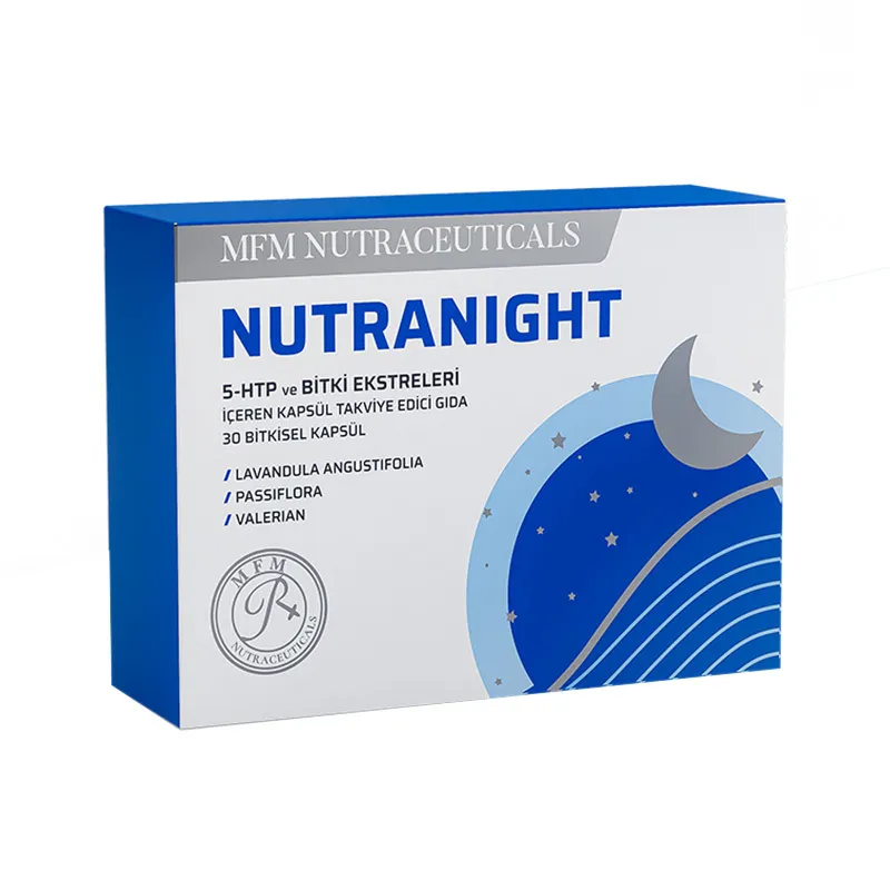 MFM NUTRACEUTICALS Nutranight Kapsül Takviye Edici Gıda - 30 Bitkisel Kapsül