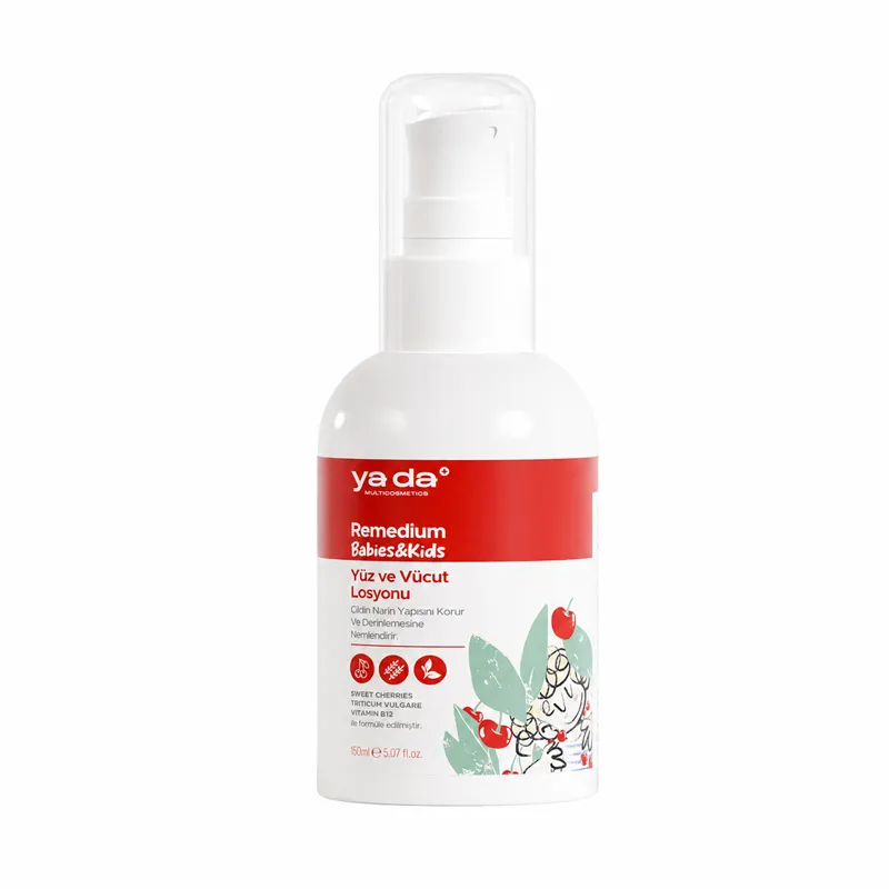 ya da multicosmetics Remedium Bebek ve Çocuk Kolay Emilen Yüz ve Vücut Losyonu 150 ml