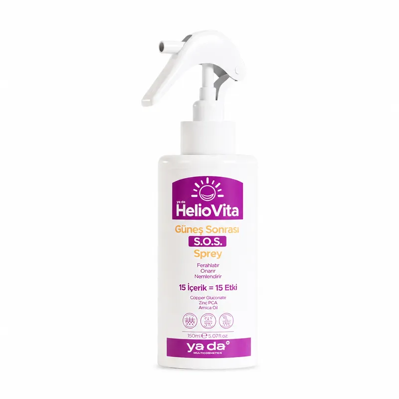 ya da multicosmetics HelioVita Güneş Sonrası S.O.S Sprey 150 ml