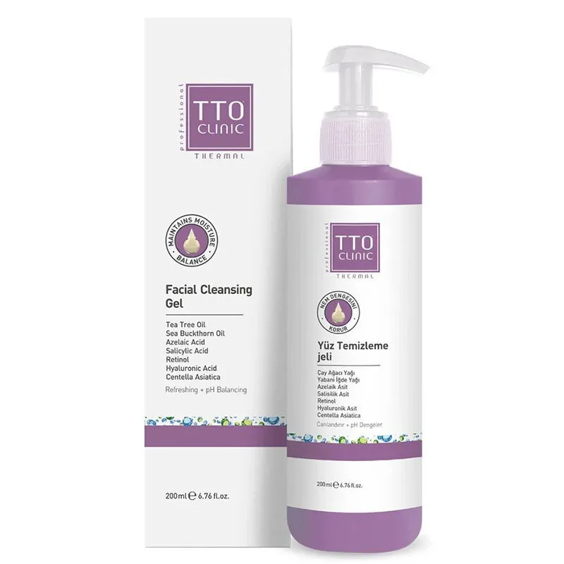 TTO Clinic Yüz Temizleme Jeli 200 ml