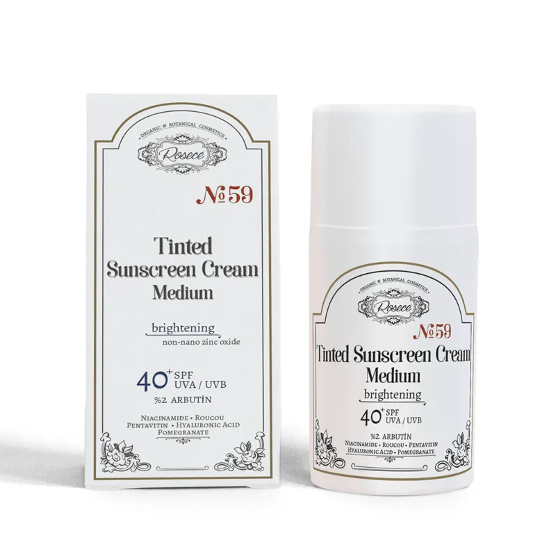 Rosece No59 Renkli Güneş Kremi 40+SPF Medium 50 ml