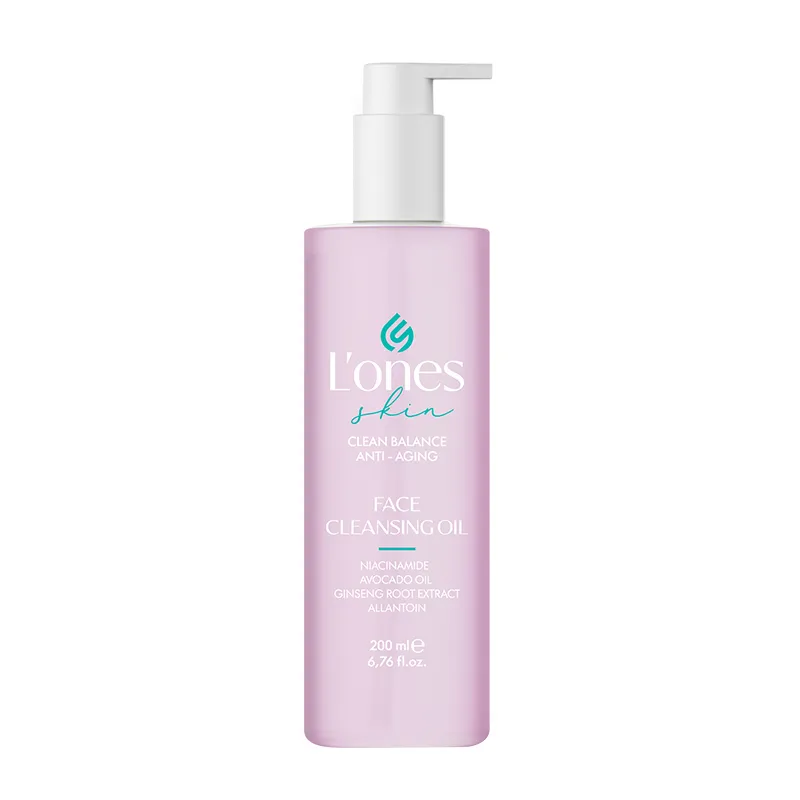 Lones Nemlendirici Aydınlatıcı Çift Aşamalı Yüz Temizleme Yağı ve Jeli 200 ml