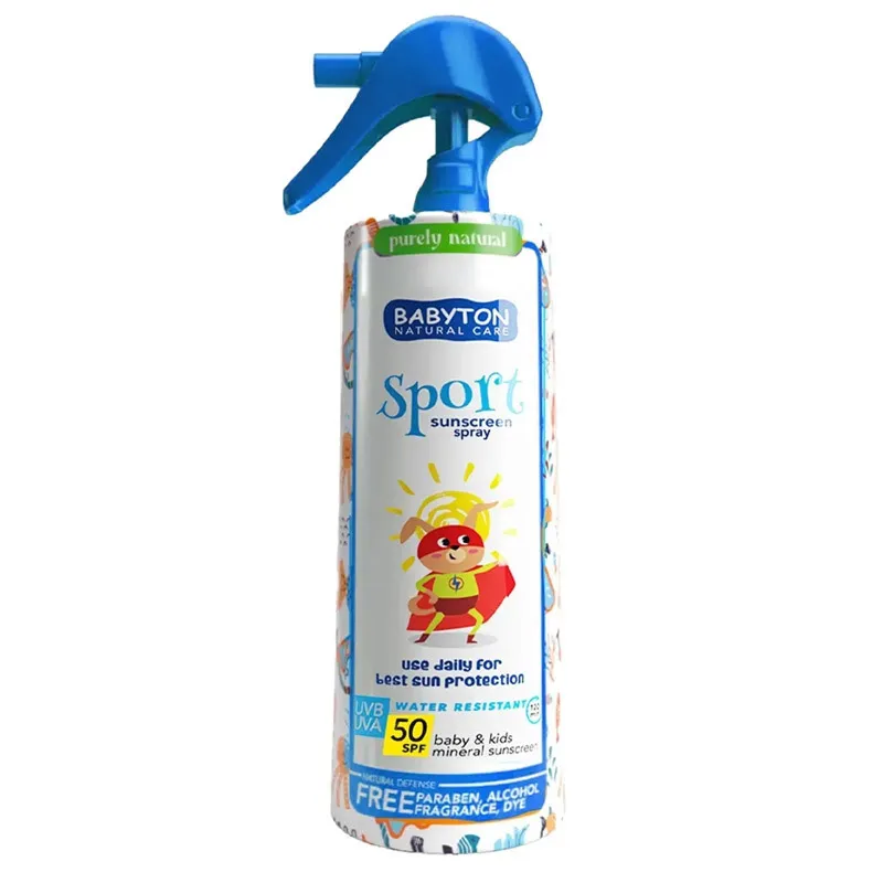 Babyton Suya Dayanıklı Spf 50 Güneş Koruyucu Sprey 200 ml